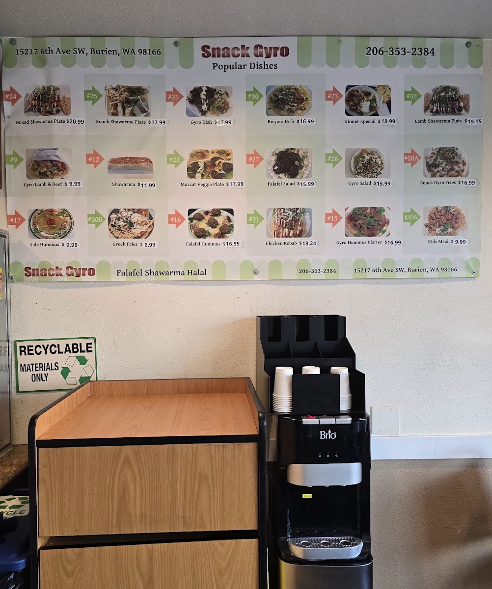 Snack Gyro Menu - Image 6